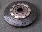 99-04 FERRARI 360 CHALLENGE STRADALE OEM FRONT CERAMIC BRAKE ROTOR DISC 5K!!