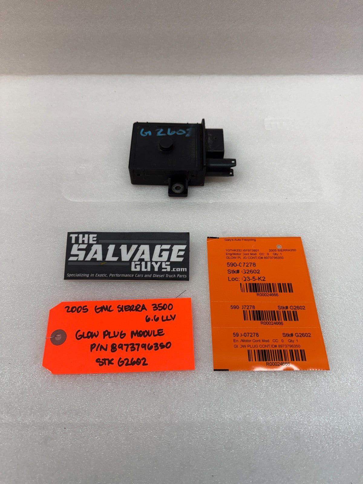 04 05 Chevrolet GMC 2500HD 3500 DURAMAX 6.6 LLY GPM GLOW PLUG CONTROL MODULE