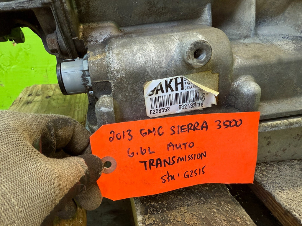 13 Chevrolet GMC 3500HD DURAMAX 6.6 ALLISON 1000 AUTOMATIC TRANSMISSION LML