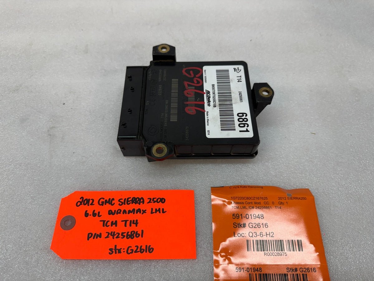 09-15 GMC SIERRA ALLISON T14 TRANSMISSION CONTROL MODULE TCM TCU 24256861