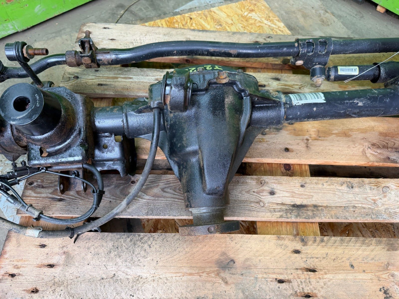 15 JEEP WRANGLER JK DANA 30 FRONT DIFFERENTIAL AXLE 3.73 07-18 P68081846AE