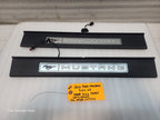 2016 FORD MUSTANG 5.0 GT OEM ILLUMINATED DOOR SILL TRIM LEFT RIGHT 15 16 17