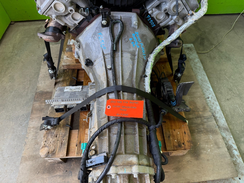 10-14 FORD F150 RAPTOR 6.2 ENGINE 6R80 TRANSMISSION SWAP 96K