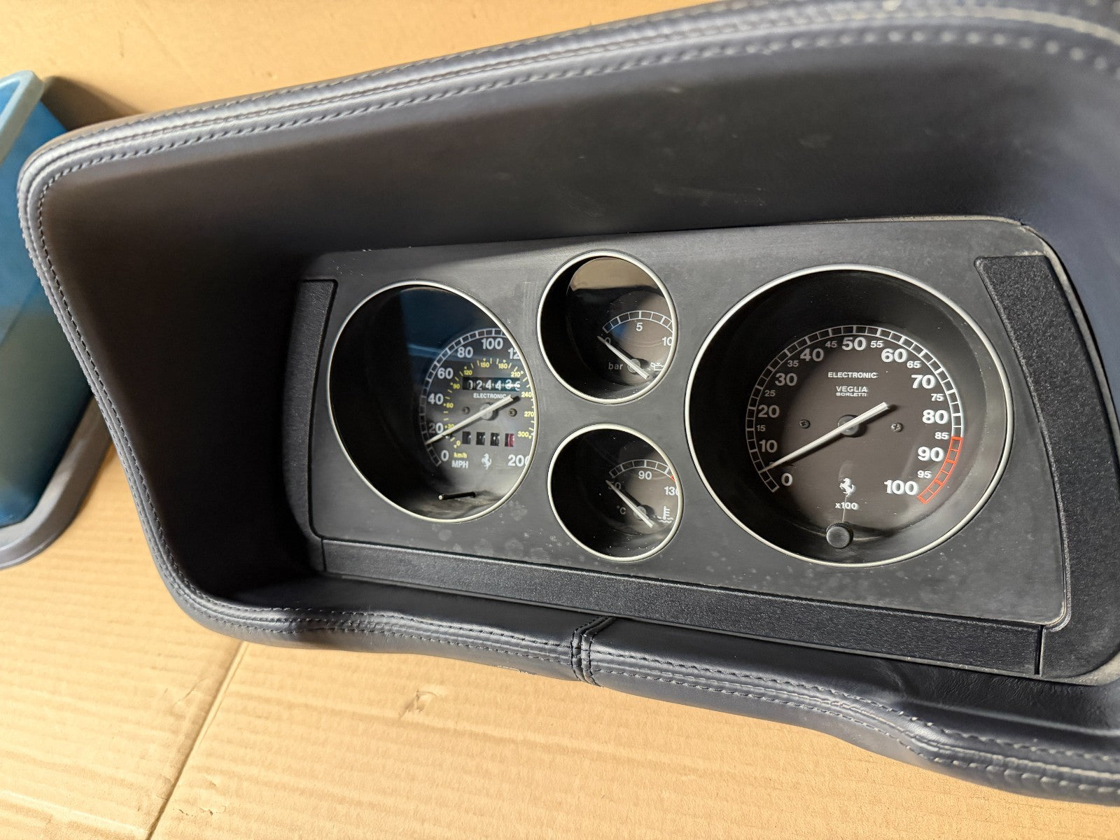 95-99 Ferrari 355 F355 GAUGE CLUSTER SPEEDOMETER TACH GAUGES DASH NAVY BLUE