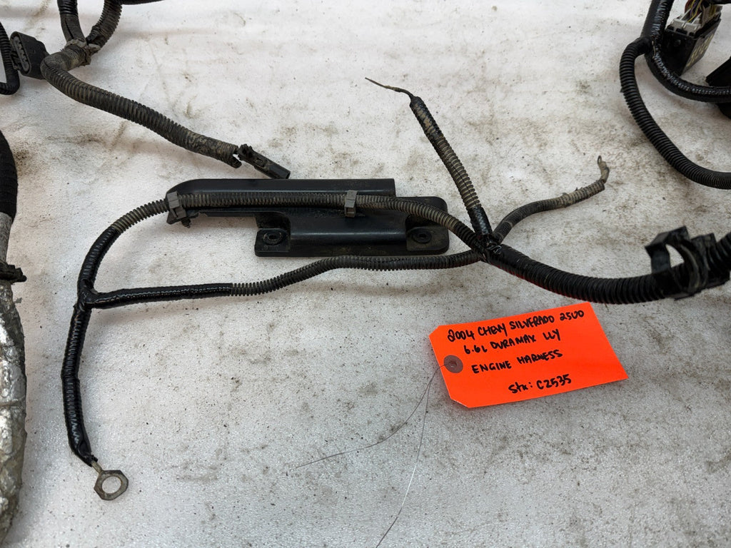 04 Chevrolet GMC 2500HD 3500HD DURAMAX 6.6 LLY DIESEL ENGINE WIRING LOOM HARNESS