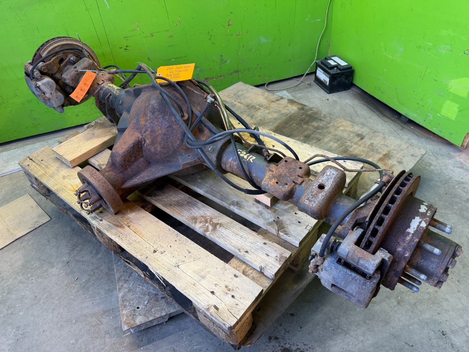 01-07 GMC SIERRA SILVERADO 2500HD 3500HD SRW REAR DIFFERENTIAL AXLE GT4 G80