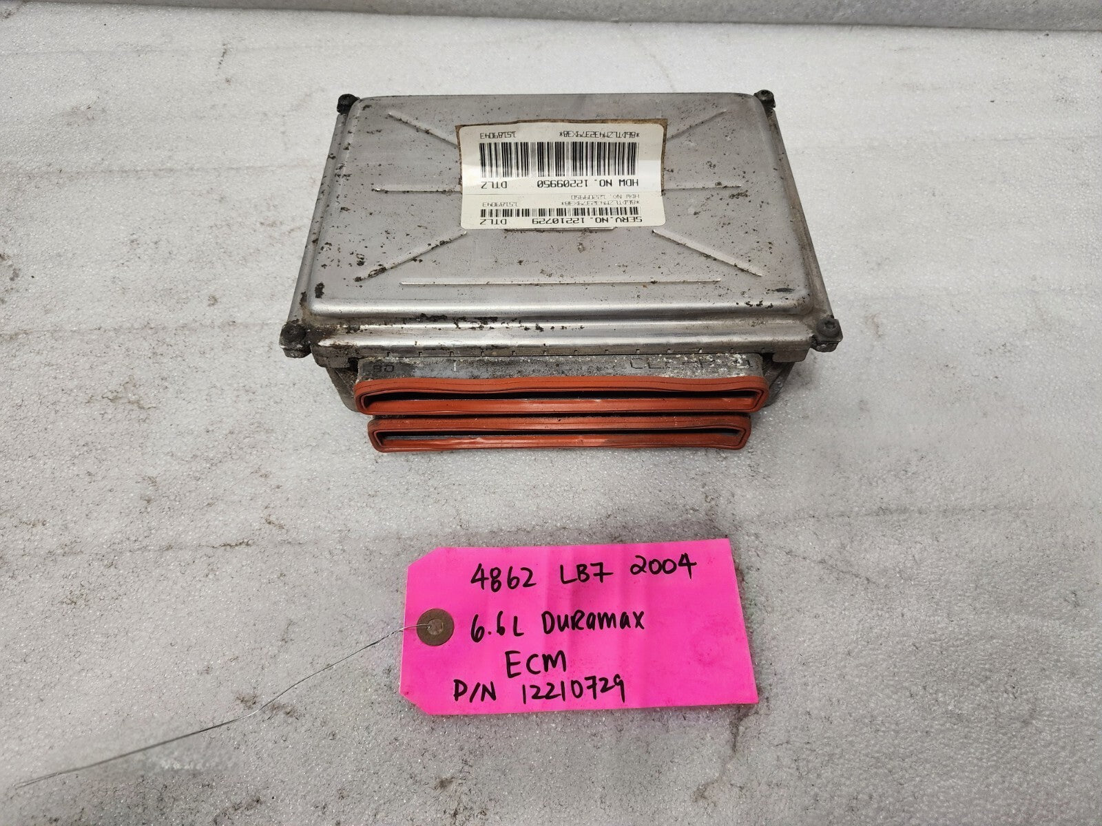 01-04 Chevrolet GMC 2500HD DURAMAX 6.6 LB7 ECM ECU ENGINE COMPUTER 12210729