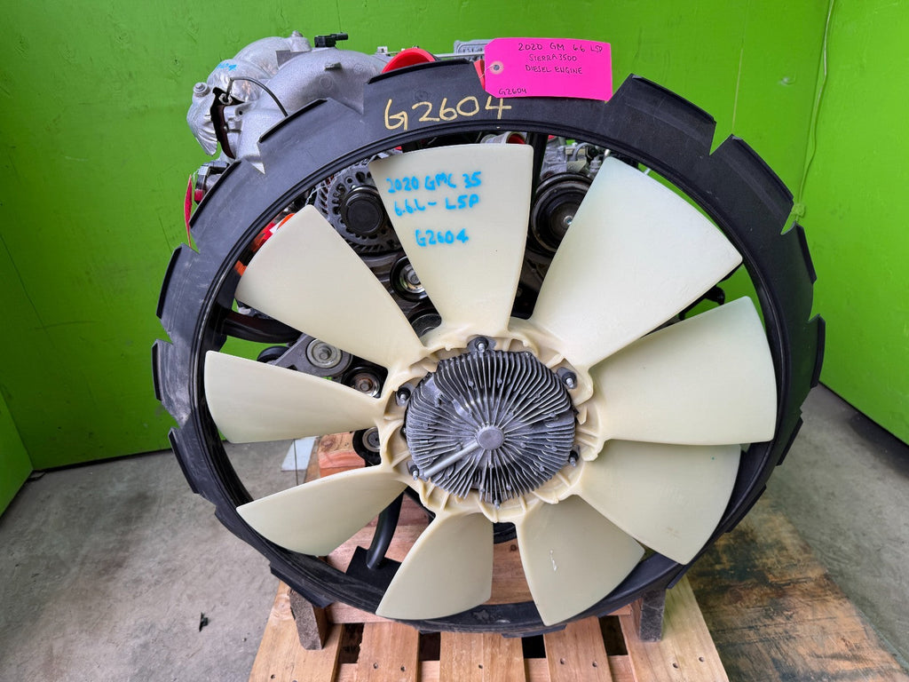 17-25 GMC SIERRA 2500HD 3500 DIESEL 6.6 L5P ENGINE MOTOR COMPLETE