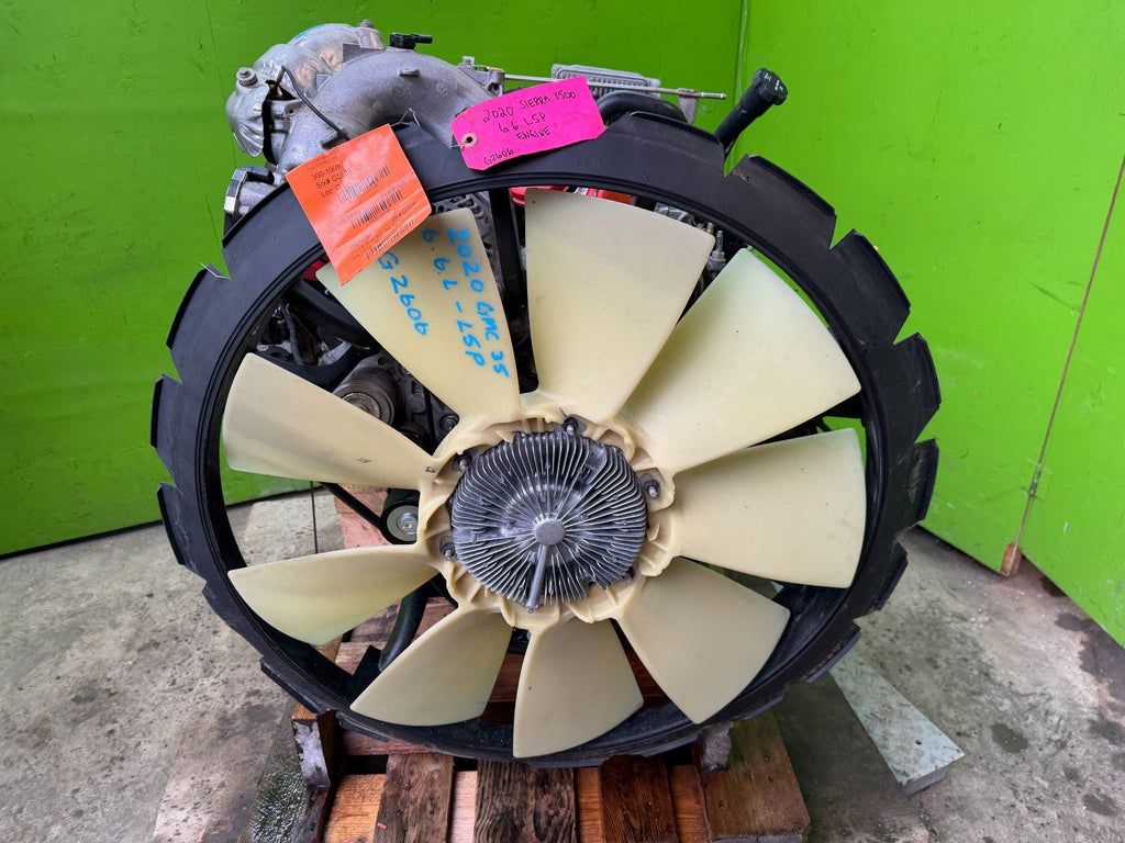 17-25 GMC SIERRA 2500HD 3500 DIESEL 6.6 L5P ENGINE MOTOR COMPLETE