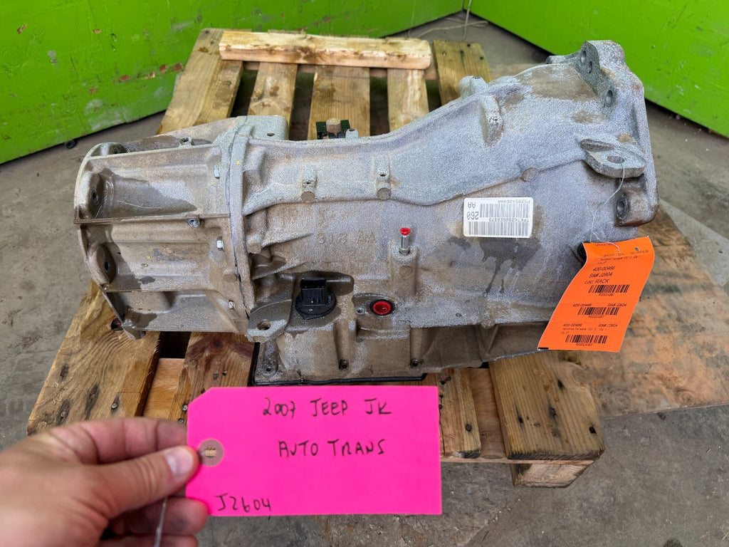2007 JEEP WRANGLER JK 3.8 42RLE AUTOMATIC TRANSMISSION 07-10 P52854260AA
