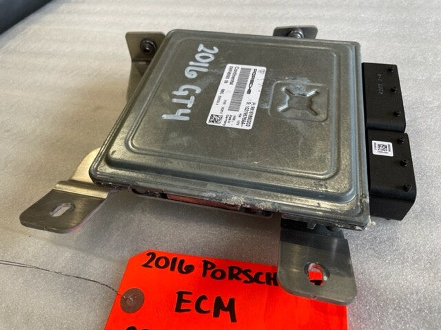 16 PORSCHE CAYMAN GT4 718 3.8 ENGINE COMPUTER DME ECM ECU 91161860203 18K