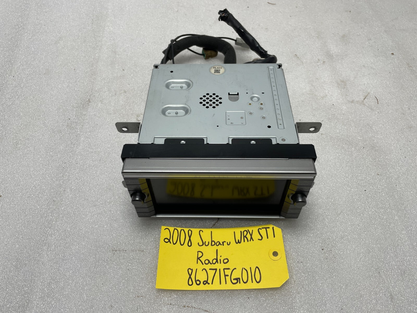 2008 Subaru Impreza WRX STi GV8 GC8 OEM KENWOOD RADIO NAVIGATION NAV 08 09 10