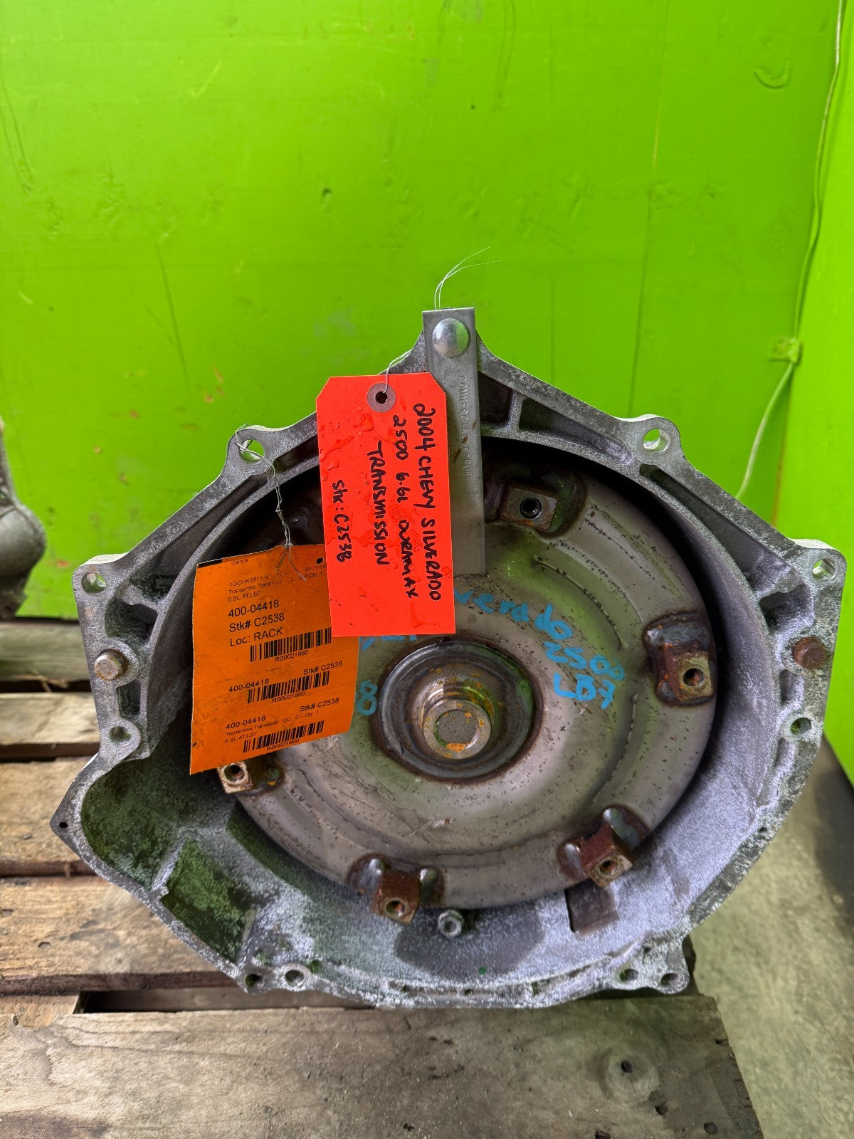 04 CHEVROLET GMC SIERRA SILVERADO 3500HD ALLISON 5SP AUTO TRANSMISSION LB7 4wd