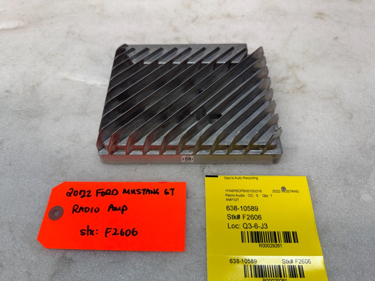 22 FORD MUSTANG GT OEM STEREO RADIO AMP AMPLIFIER 18-23