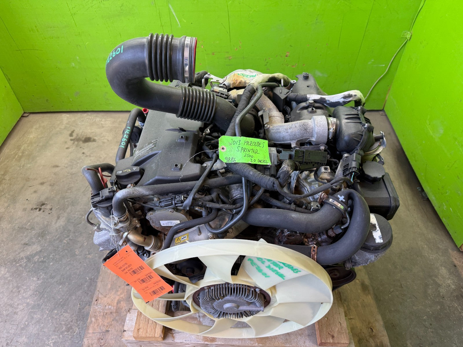 10-18 DODGE MERCEDES SPRINTER FREIGHTLINER 3.0 CRD DIESEL ENGINE MOTOR OM642