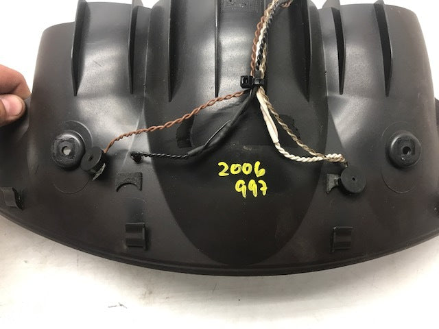 06 Porsche 997 BROWN COCOA SPEEDOMETER GAUGE INSTRUMENT CLUSTER TRIM SURROUND