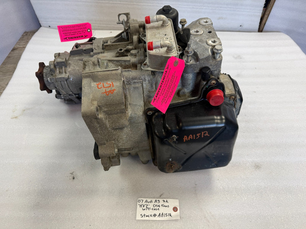 06 07 08 AUDI A3 8P OEM DSG AUTOMATIC TRANSMISSION W/ TRANSFER CASE HXZ 3.2 VR6
