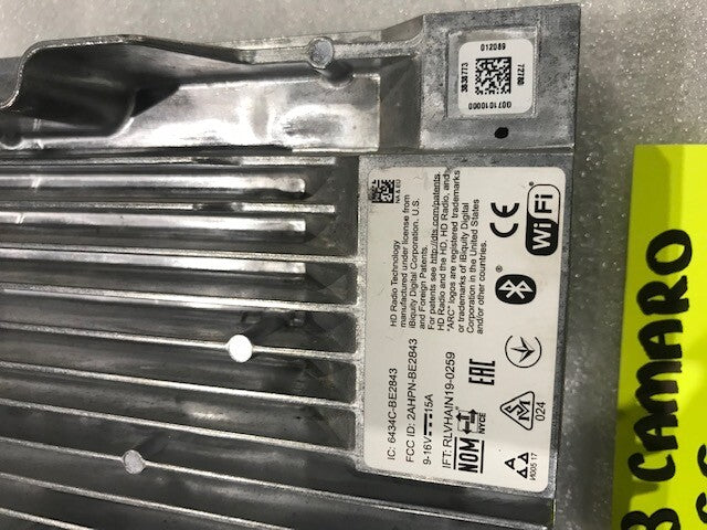 16-21 CHEVROLET CAMARO SS RS ZL1 OEM SIRIUS XM SATELLITE RADIO MODULE 84772482