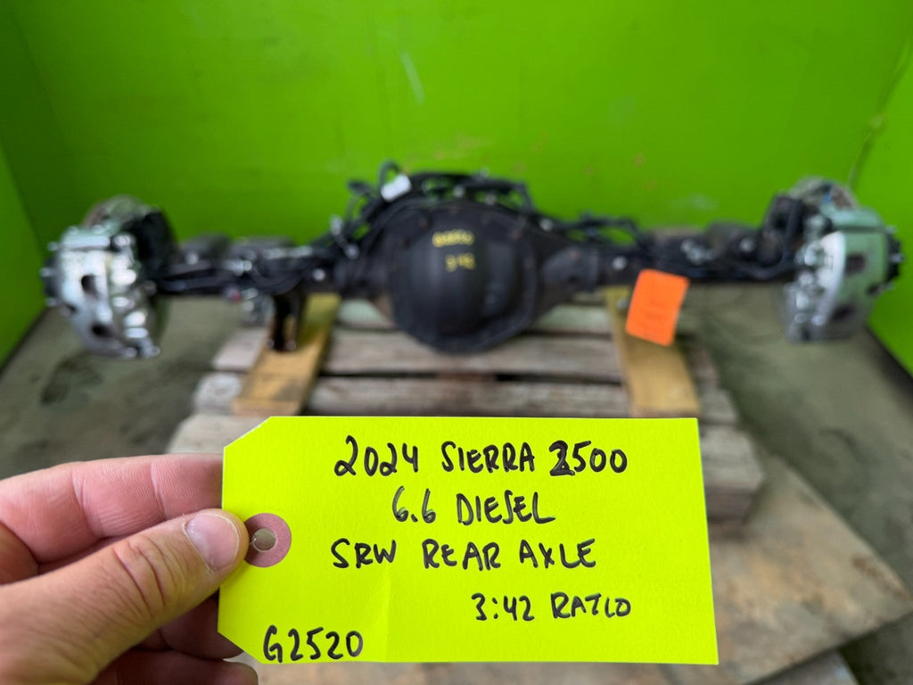 19-24 CHEVROLET GMC SIERRA SILVERADO 2500 3500 G80 REAR DIFFERENTIAL DIFF 3.42