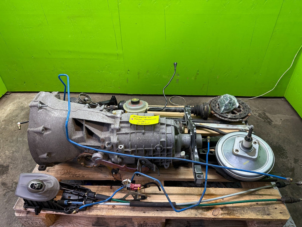 09 PORSCHE 997 C4S G97.35 6SP MANUAL TRANSMISSION SWAP PEDAL AXLE CLUTCH
