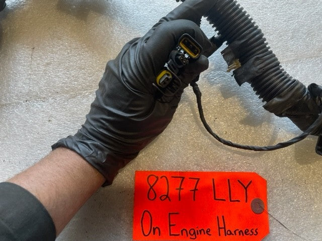 04 Chevrolet GMC 2500HD 3500HD DURAMAX 6.6 LLY DIESEL ENGINE WIRING LOOM HARNESS