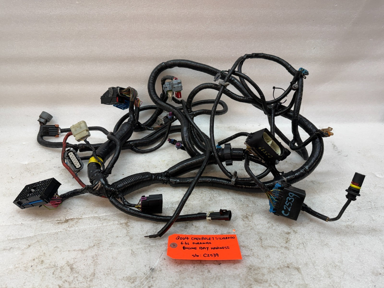 04 Chevrolet GMC 2500HD 3500HD DURAMAX 6.6 LLY DIESEL ENGINE WIRING LOOM HARNESS