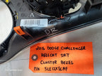 16 DODGE CHALLENGER HELLCAT SRT GAUGE CLUSTER TRIM BEZEL 15-23 2K!!!