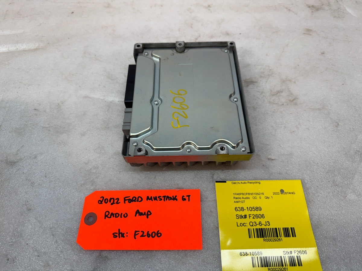 22 FORD MUSTANG GT OEM STEREO RADIO AMP AMPLIFIER 18-23