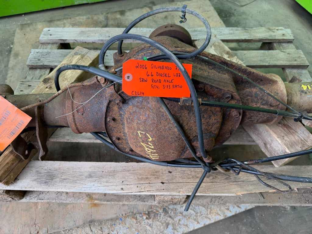 01-07 GMC SIERRA SILVERADO 2500HD 3500HD SRW REAR DIFFERENTIAL AXLE GT4 G80