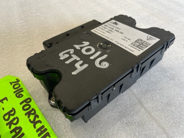 16 PORSCHE CAYMAN GT4 718 981 EMERGENCY BRAKE CONTROL MODULE 99161814503 18K