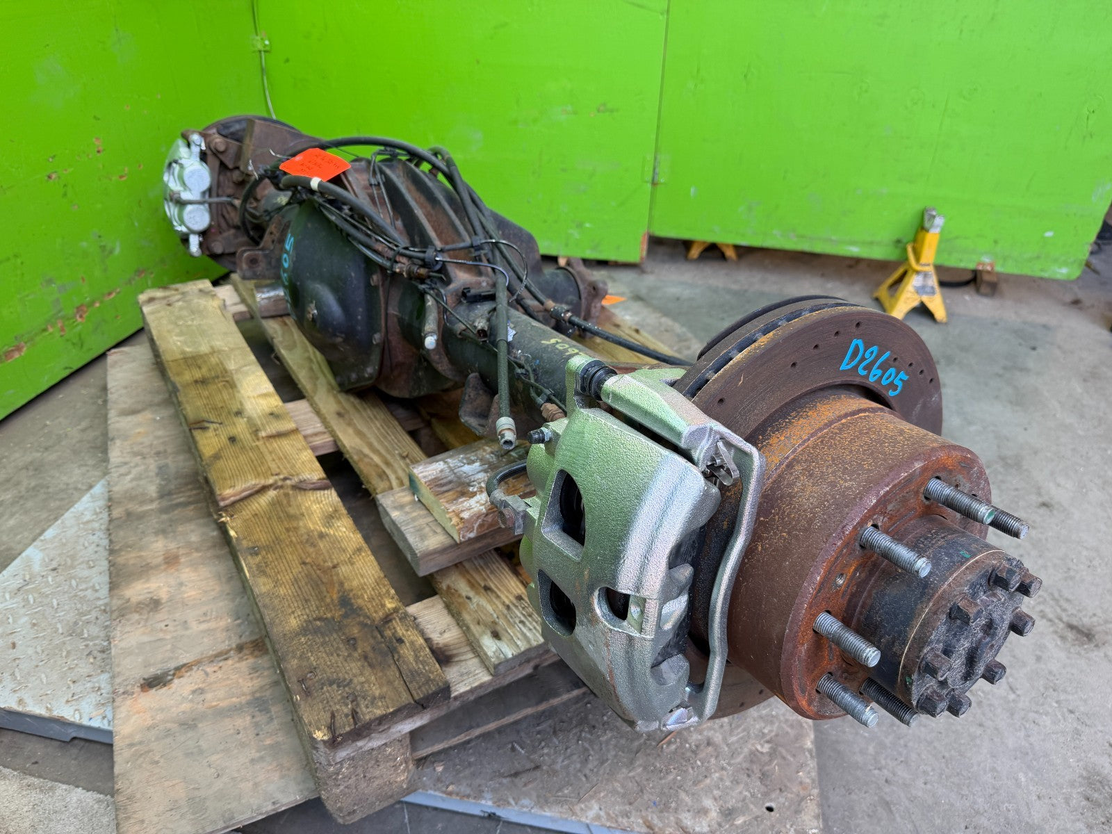 12 DODGE RAM 2500 3500 SINGLE REAR WHEEL SRW REAR DIFFERENTIAL AXLE 3.73