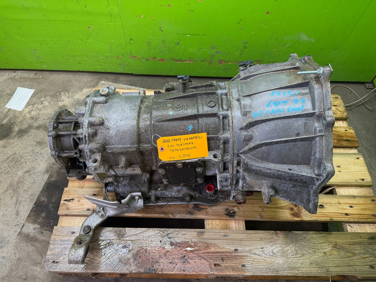 02 CHEVROLET GMC SIERRA SILVERADO 3500HD ALLISON 5SP AUTO TRANSMISSION LB7 4wd