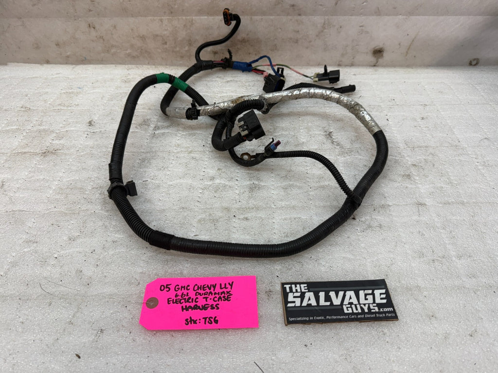 03-06 CHEVROLET GMC LLY 6.6L DURAMAX OEM ELECTRIC TRANSFER CASE WIRING HARNESS