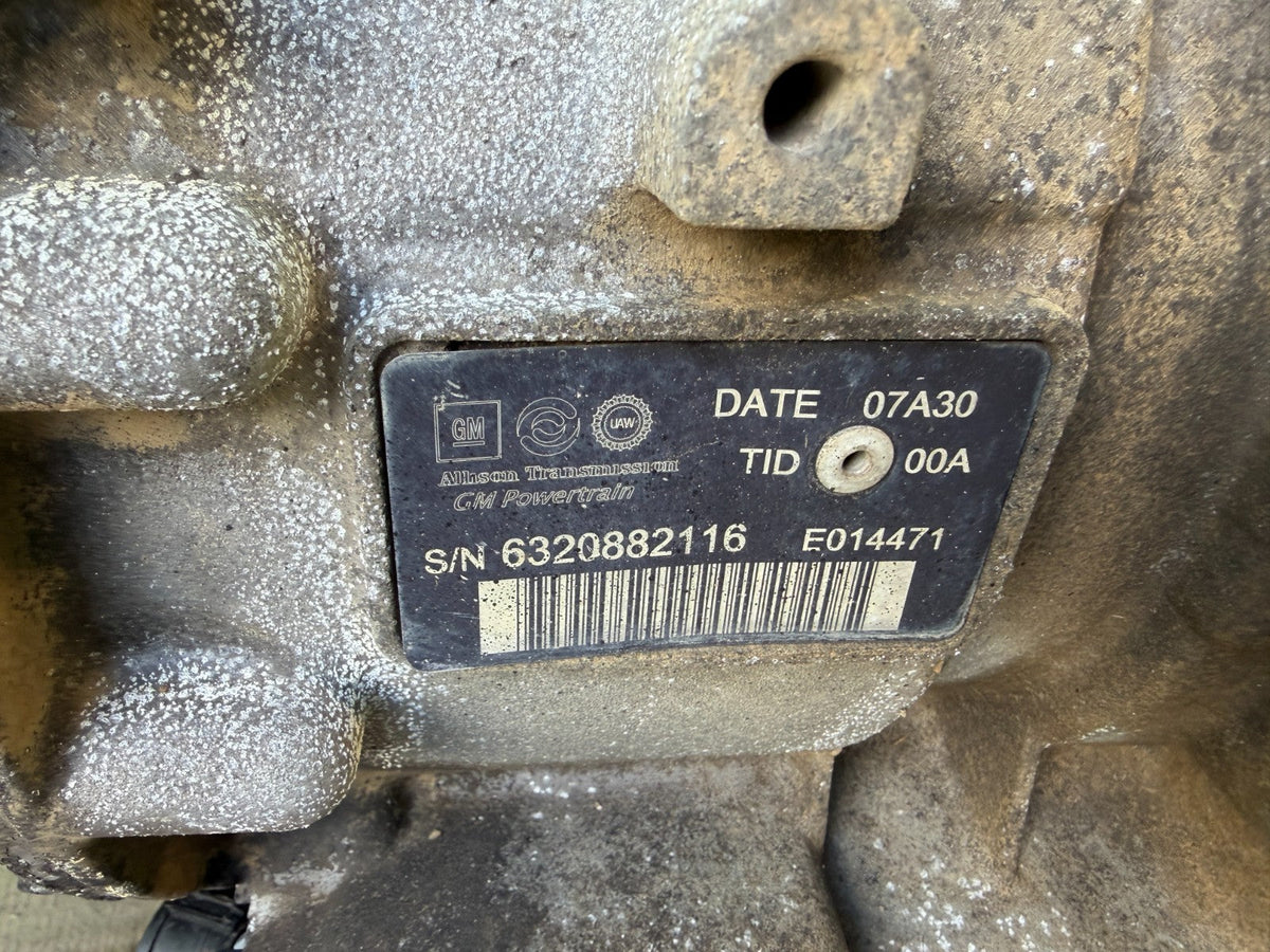 08-10 Chevrolet GMC 3500HD DURAMAX 6.6 ALLISON 1000 AUTOMATIC TRANSMISSION LMM