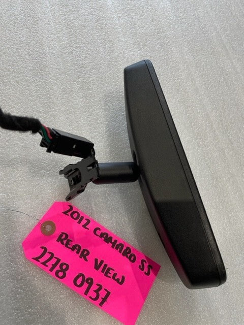 10 11 12 CHEVROLET CAMARO SS ZL1 RS USED REARVIEW MIRROR W/ ONSTAR BLUETOOTH
