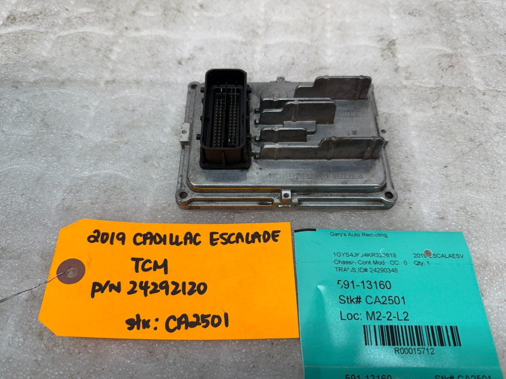 19-20 CADILLAC ESCALADE OEM AUTOMATIC TRANSMISSION CONTROL MODULE 24292120