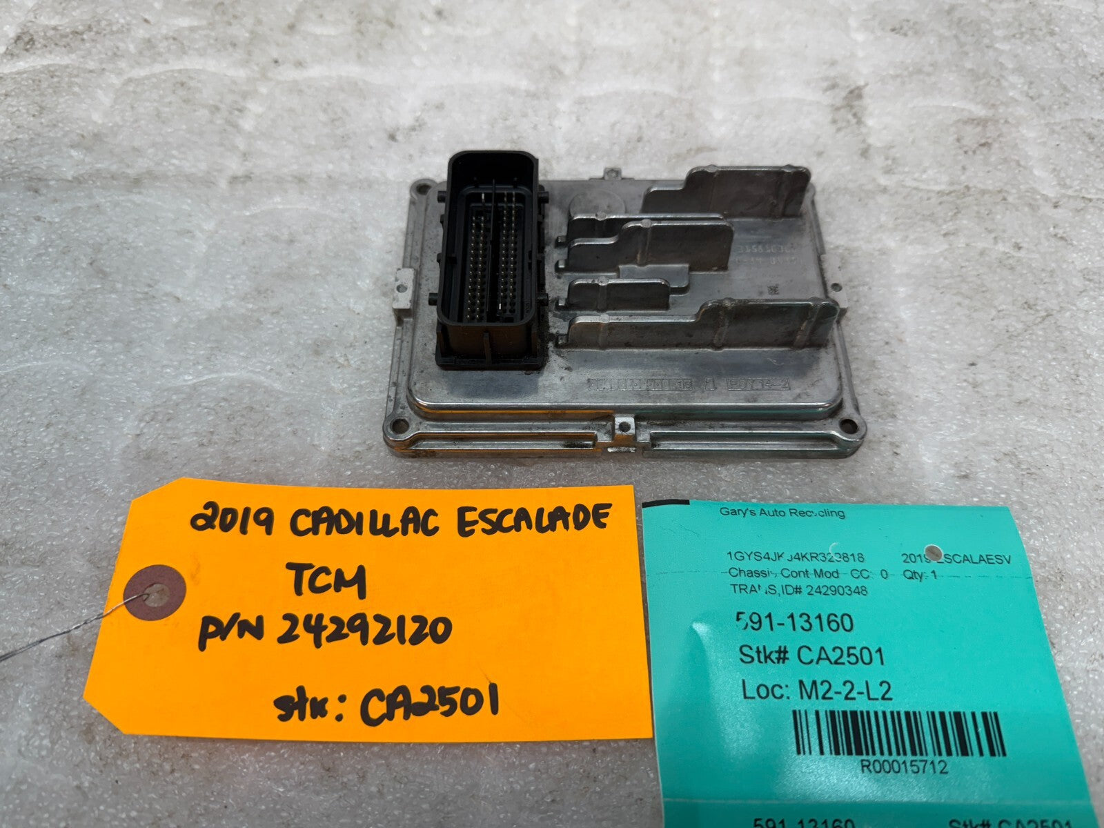 19-20 CADILLAC ESCALADE OEM AUTOMATIC TRANSMISSION CONTROL MODULE 24292120
