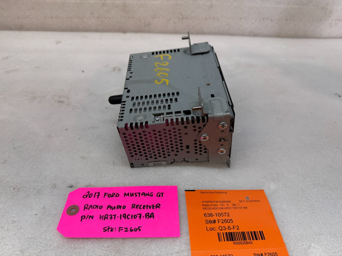 15 16 17 FORD MUSTANG GT AM FM CD SYNC 3 RADIO STEREO RECEIVER HR3T-19C107-BA