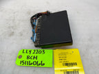 01-05 Chevrolet GMC 2500HD 3500HD 6.6 DURAMAX BODY CONTROL MODULE BCM 15116066