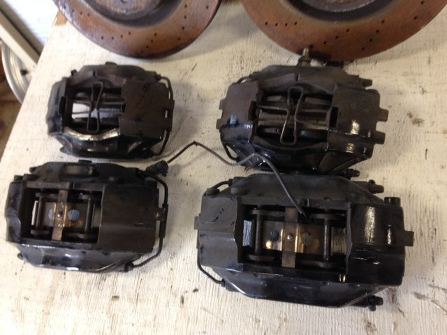 02 03 04 05 Maserati Spyder 4200 M138 COUPE SPYDER OEM FRONT REAR BRAKE CALIPERS