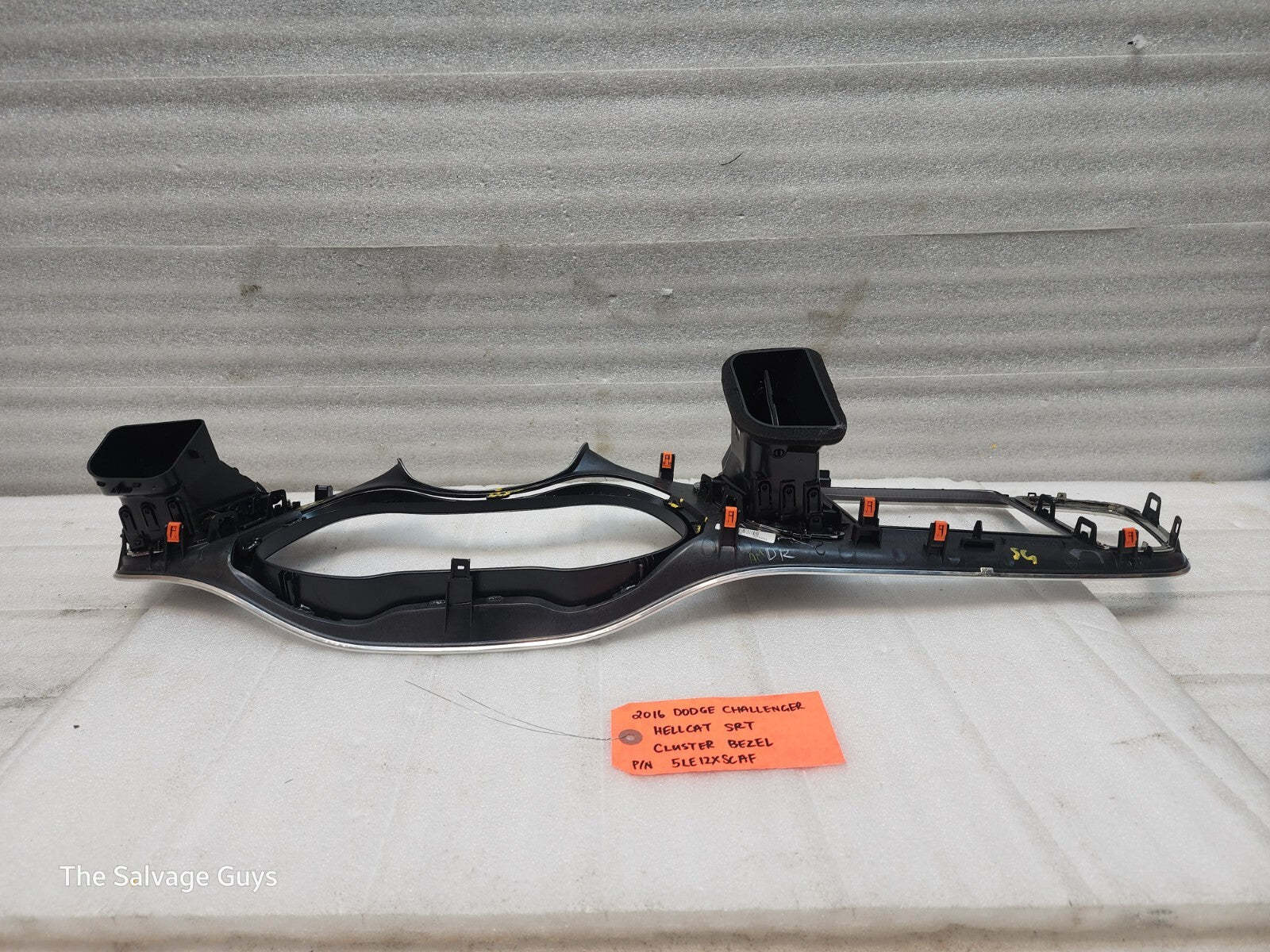 16 DODGE CHALLENGER HELLCAT SRT GAUGE CLUSTER TRIM BEZEL 15-23 2K!!!
