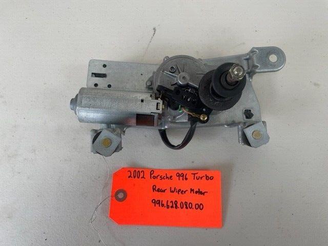 02 PORSCHE 996TT OEM REAR WINDSHIELD WIPER MOTOR 99662808000 01-05 69K!!