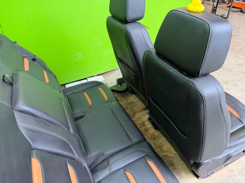 2024 GMC AT4 2500hd 3500hd FRONT REAR LEATHER SEATS HEATED COOLED
