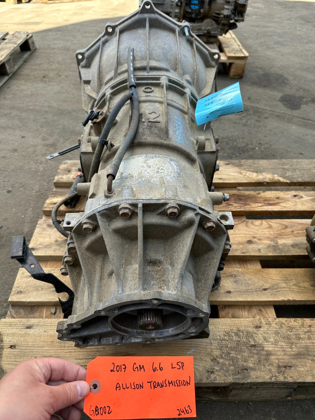 17 CHEVROLET GMC 3500 2500 6.6 L5P ALLISON AUTOMATIC TRANSMISSION 17-19