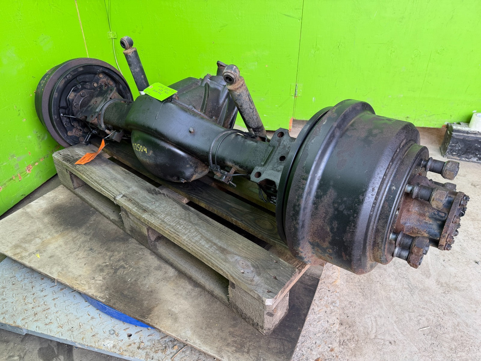 19 ISUZU NRR NQR 5.2 REAR DIFFERENTIAL DIFF AXLE ASSEMBLY 68K