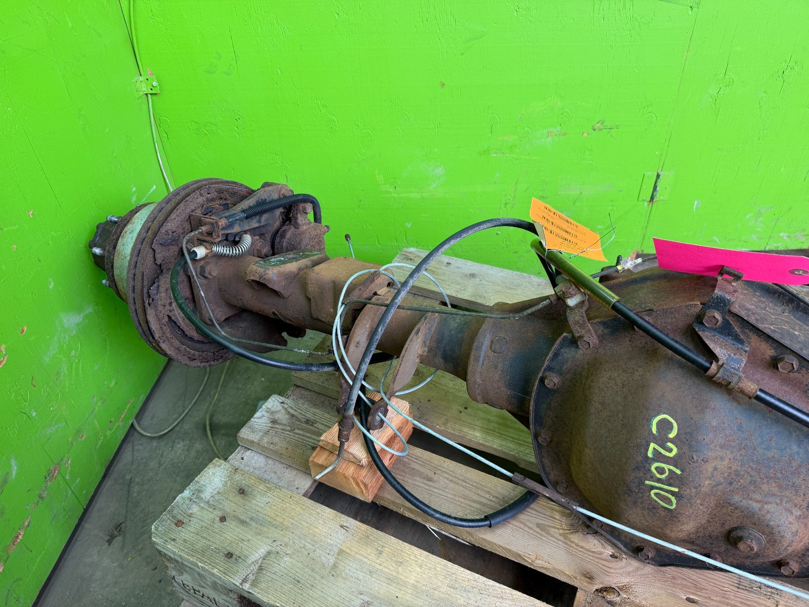 01-07 GMC SIERRA SILVERADO 3500HD DRW REAR DIFFERENTIAL AXLE GT4 G80 3.73