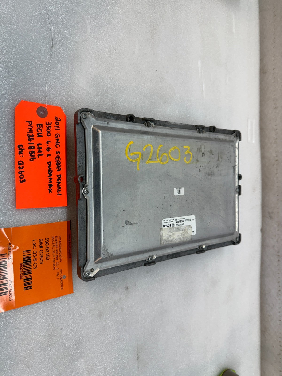 11-14 Chevrolet GMC 2500HD DURAMAX 6.6 LML OEM ENGINE COMPUTER ECU ECM 12618516