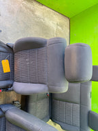 07-18 JEEP WRANGLER JK  2 DR OEM FRONT REAR COMPLETE SEATS SET DARK GREY GRAY