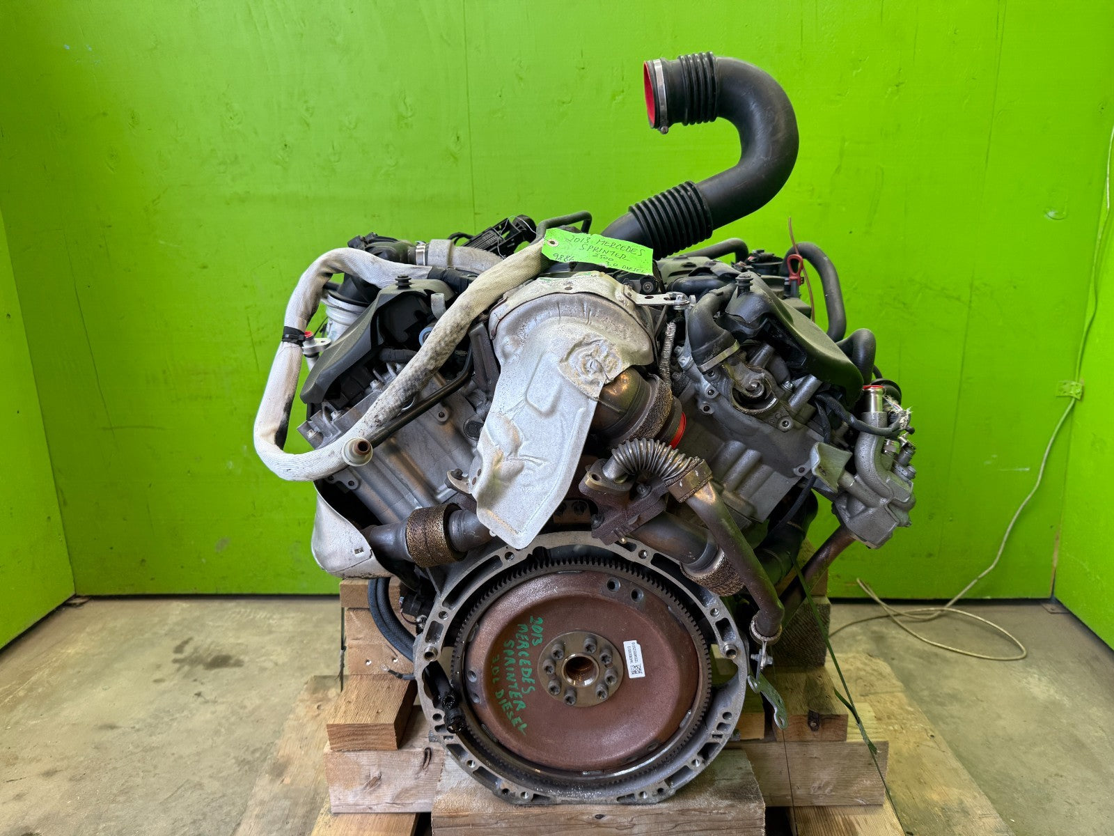 10-18 DODGE MERCEDES SPRINTER FREIGHTLINER 3.0 CRD DIESEL ENGINE MOTOR OM642