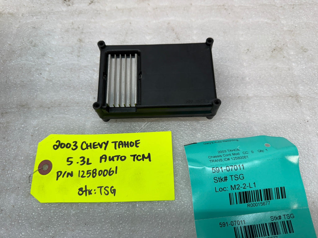 03 04 05 06 OEM GMC CHEV TAHOE 5.3L AUTOMATIC TRANSFER CASE CONTROL MODULE TCM